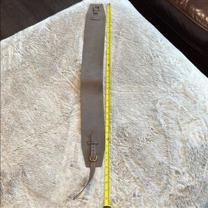 Wilfred Genuine Leather Corset Belt Grey Medium